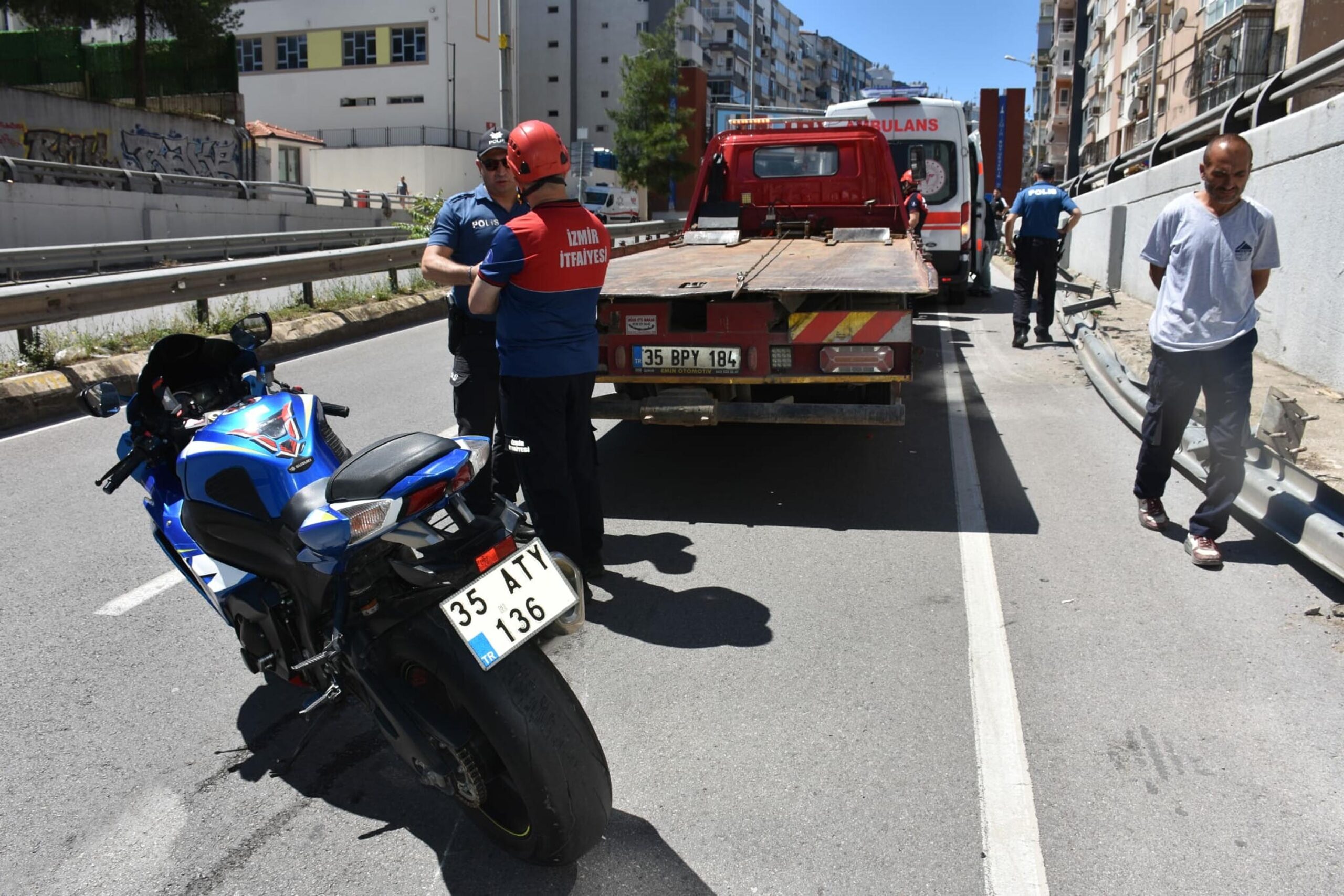 İzmir’in Konak ilçesinde meydana gelen
