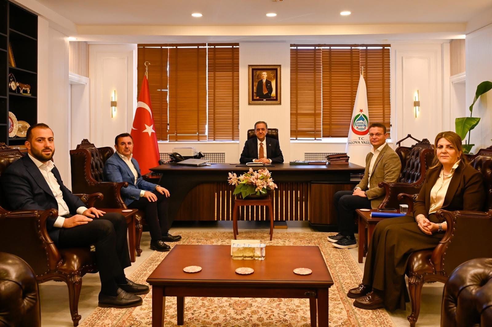 Yalova Avrasya Giyim ve Gemi İhtisas OSB Yönetiminden Vali Usta’ya Ziyaret