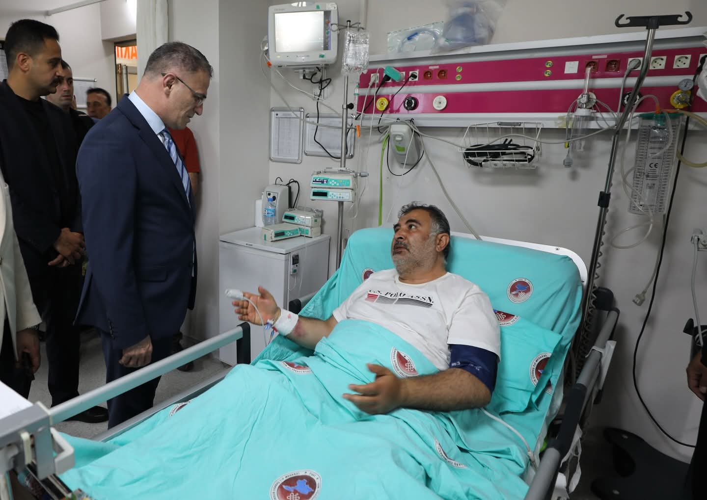&nbsp; Van Valisi Dr.Ozan Balcı,rahatsızlığı