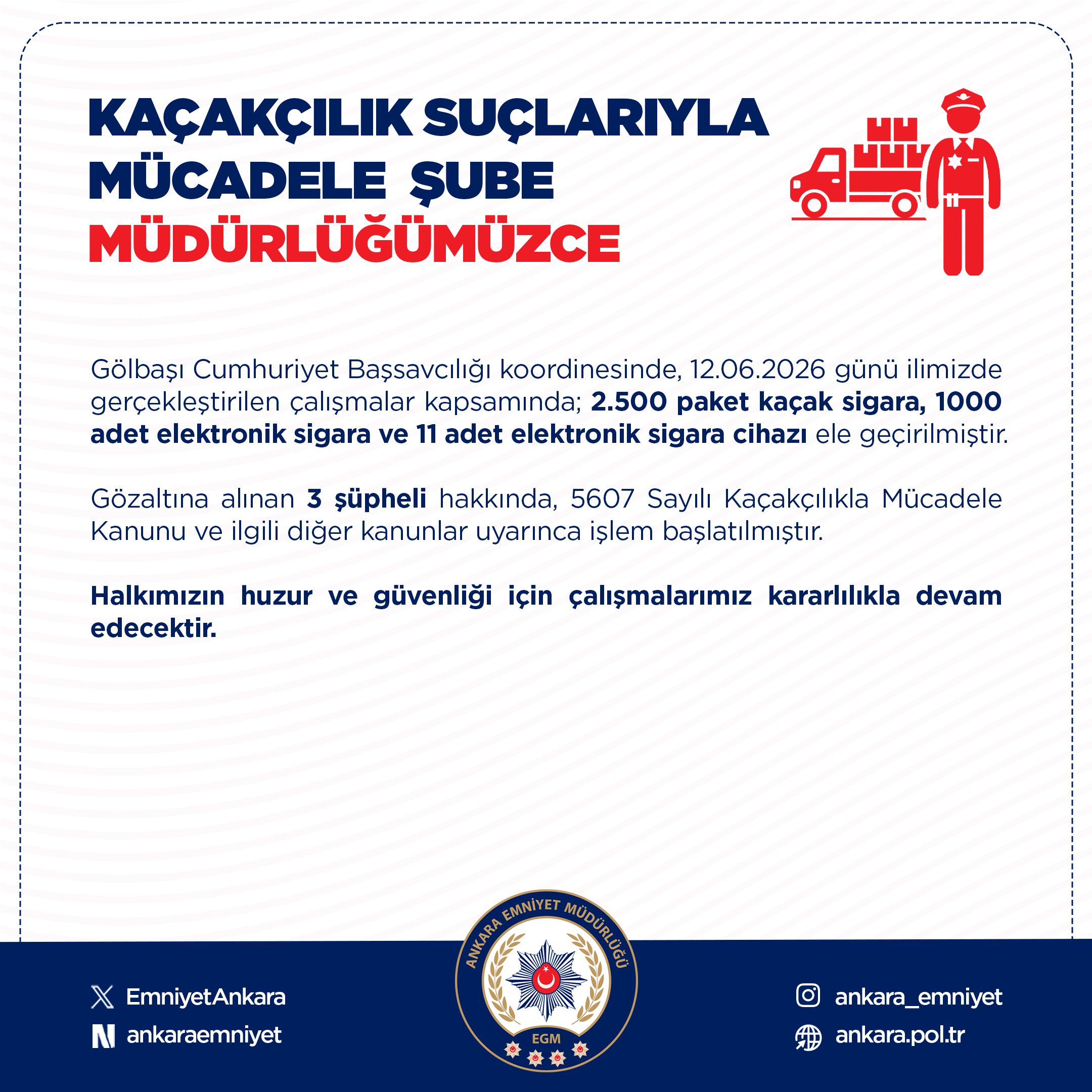 ANKARA / TEKHA Ankara’nın Gölbaşı