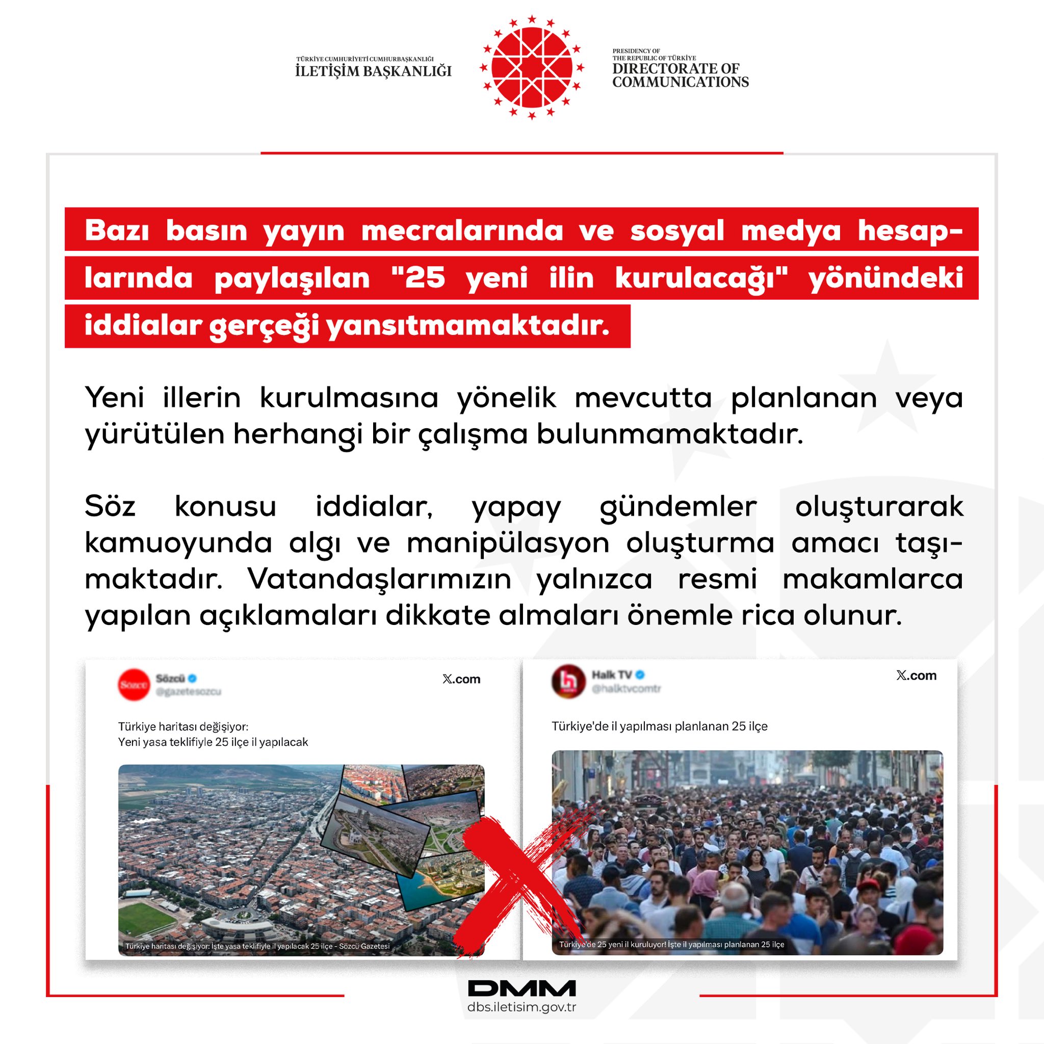 ANKARA / TEKHA Cumhurbaşkanlığı İletişim