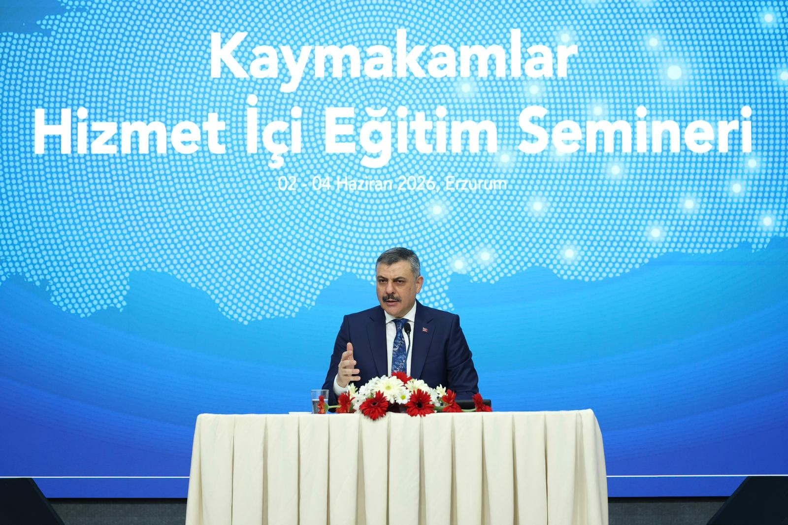 ERZURUM / TEKHA İçişleri Bakanı