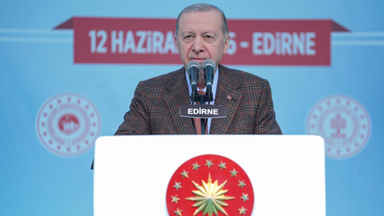 EDİRNE / TEKHA Cumhurbaşkanı Recep