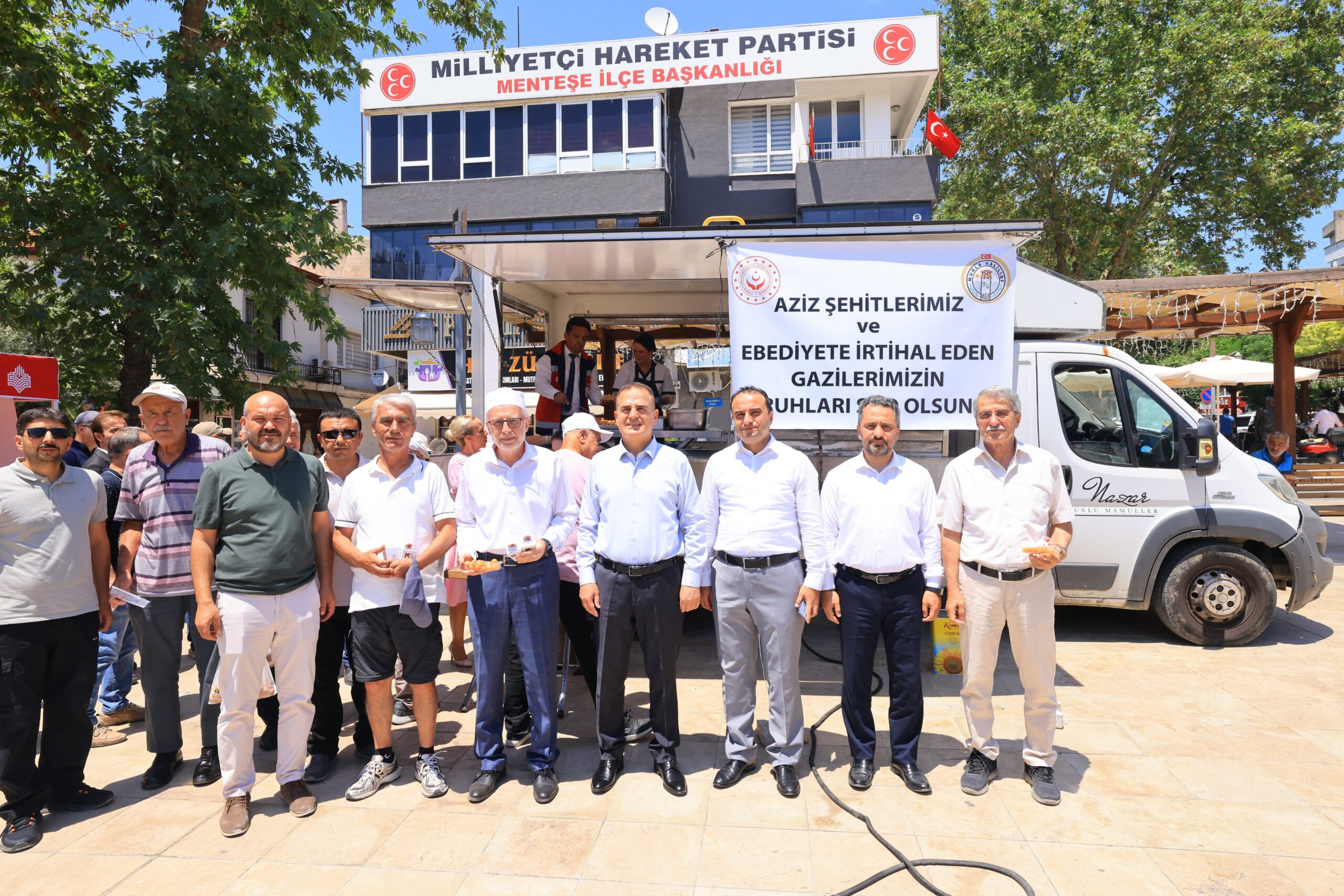 Muğla’da 15 Temmuz Şehitleri İçin Mevlit Ve Lokma Hayrı Düzenlendi