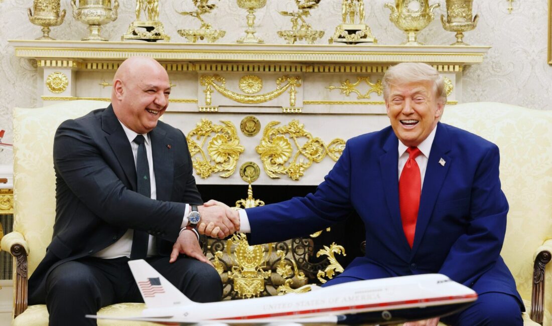 Lübnan Cumhurbaşkanı Avn Ve ABD Başkanı Trump Beyaz Saray’da Bir Araya Geldi LÜBNAN / TEKHA Lübnan