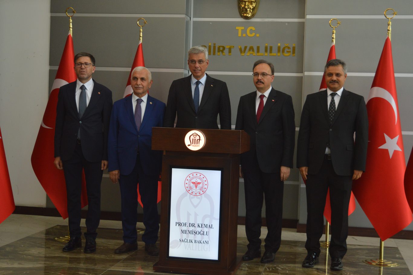 SİİRT / TEKHA Sağlık Bakanı