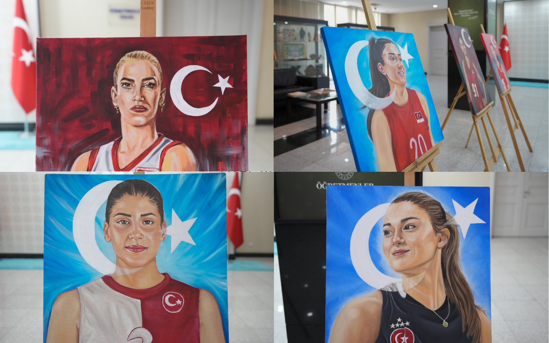 Güzel Sanatlar Liselerinden Filenin Sultanlarına Özel Sergi