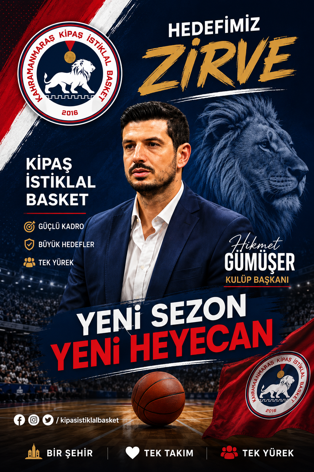 ALİ ÇAKIL- KAHRAMANMARAŞ/TEKHA Türkiye Basketbol