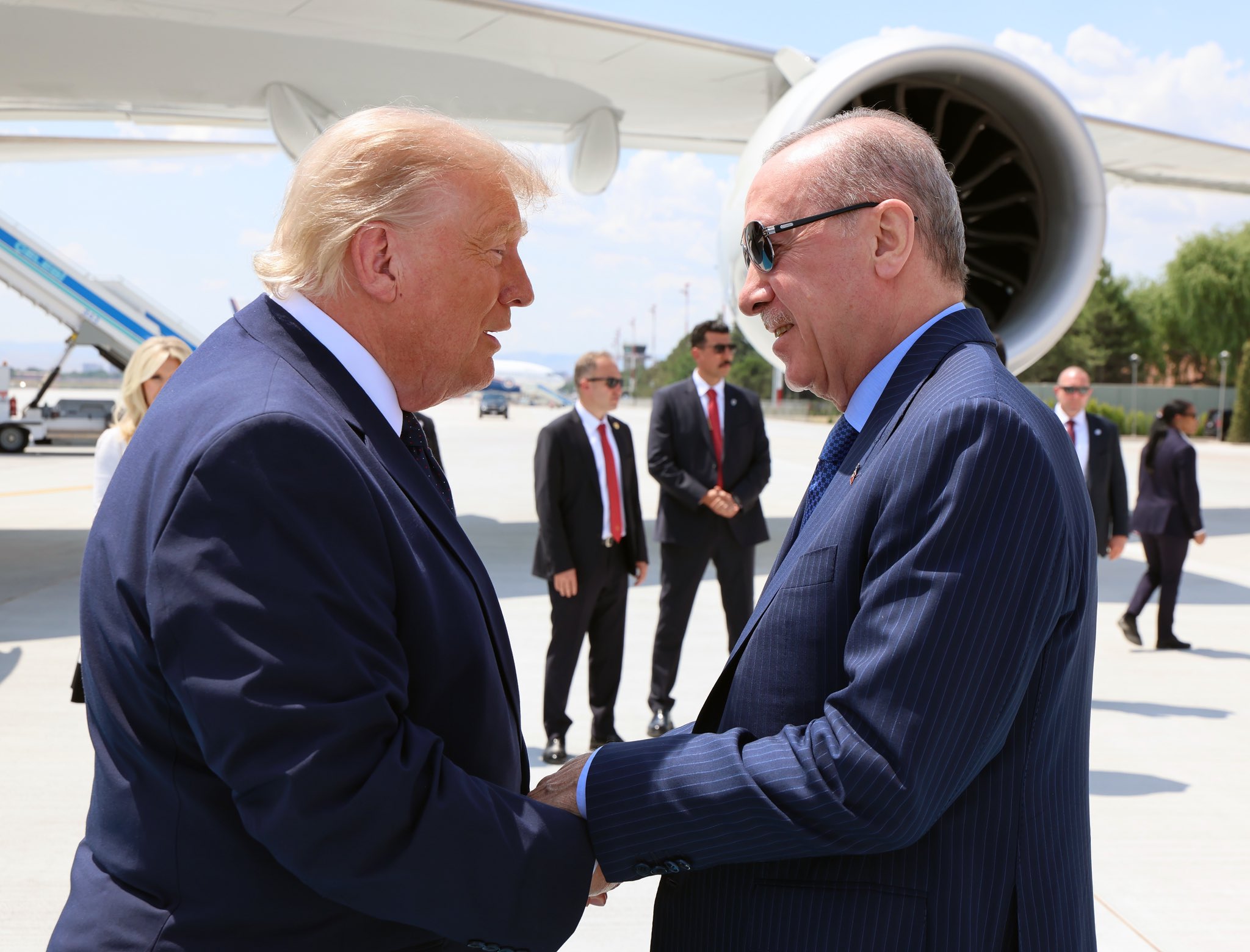Cumhurbaşkanı Erdoğan İle ABD Başkanı Donald Trump Arasında Telefon Görüşmesi