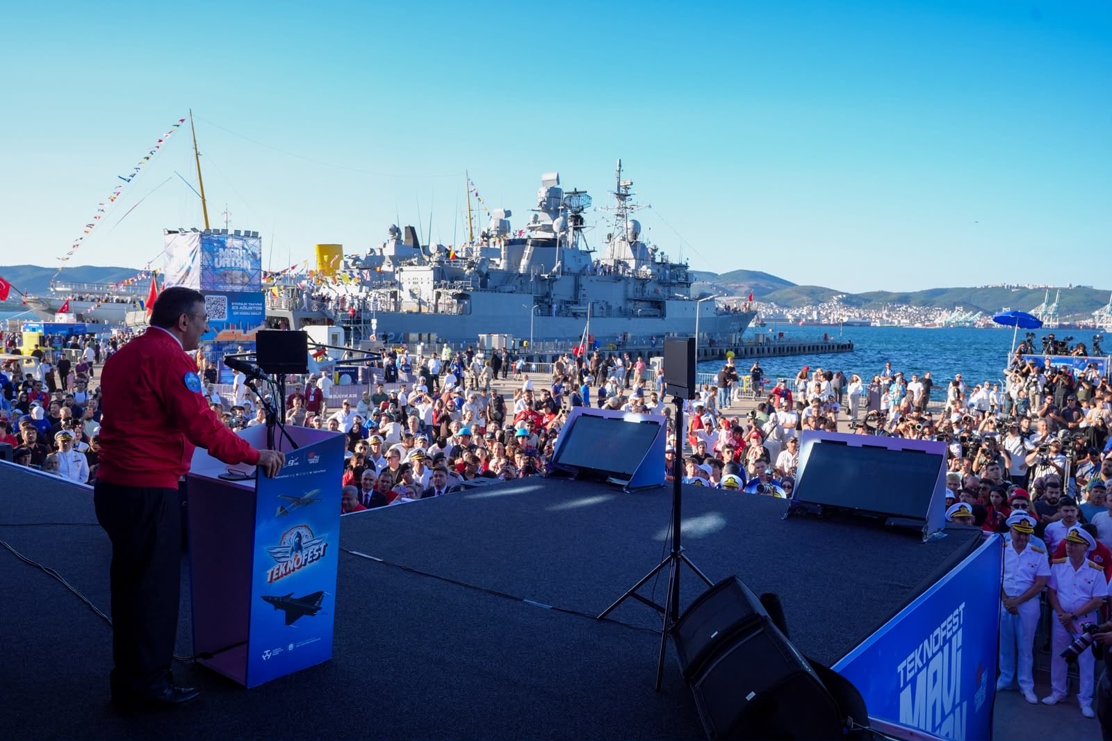 Cumhurbaşkanı Yardımcısı Cevdet Yılmaz TEKNOFEST Mavi Vatan 2026’nın Kapanış Programına Katıldı