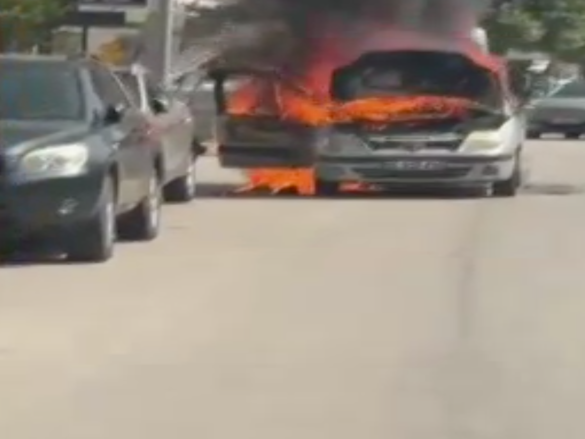 Amasya’da Mehmet Varinli Caddesi üzerinde