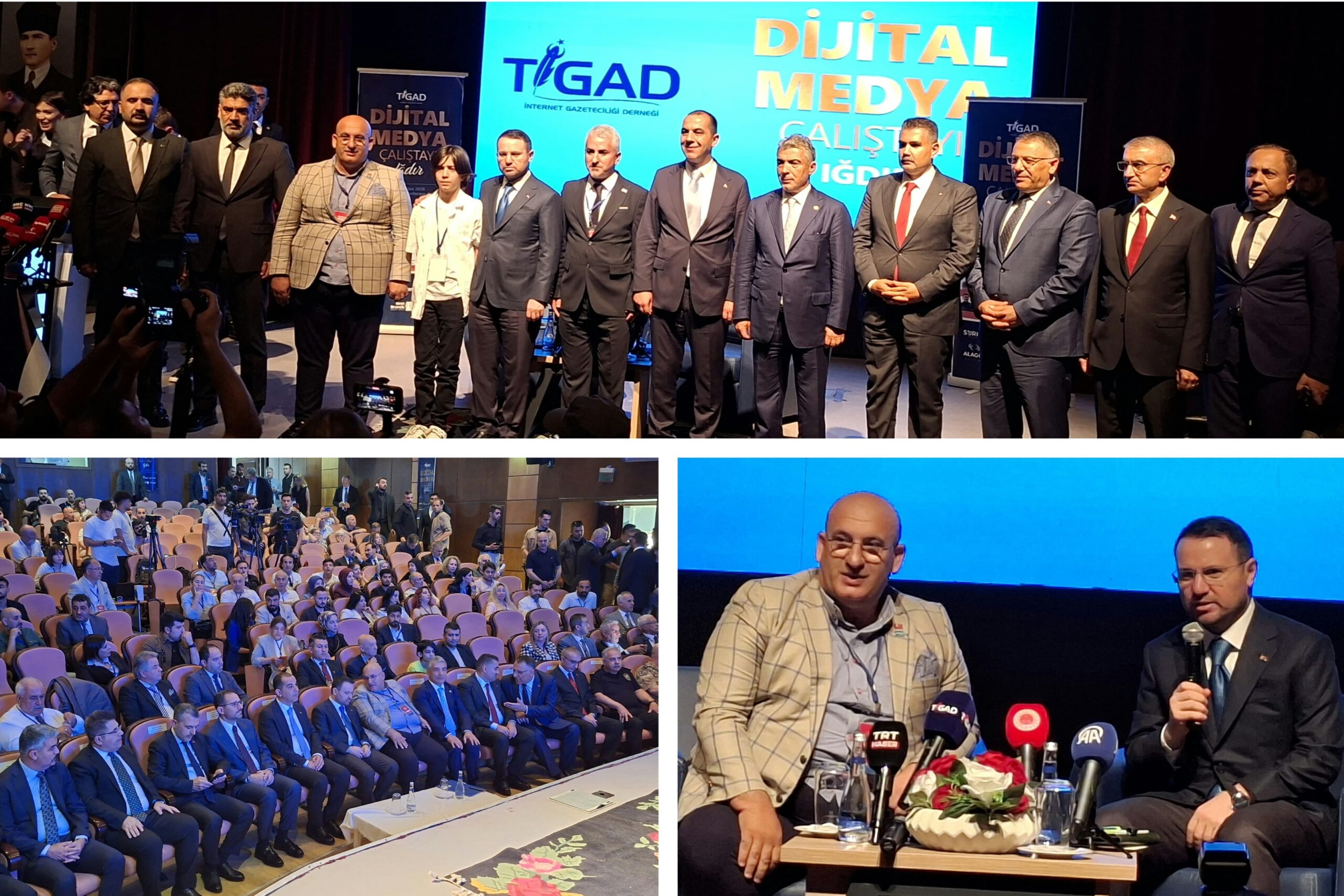 TİGAD 13. Dijital Medya Çalıştayı Iğdır’da Gerçekleştirildi: 81 İlden 150 Gazeteci Buluştu