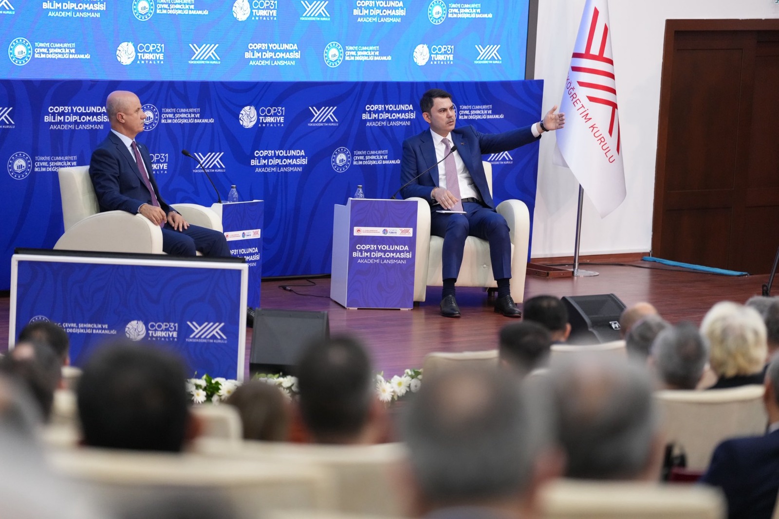 COP31 Sürecinde Akademi Hamlesi: Çevre, Şehircilik ve İklim Değişikliği Bakanı Murat Kurum’dan Bilim Diplomasisi Vurgusu