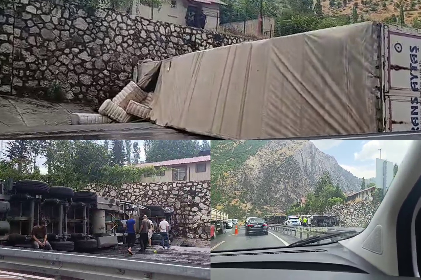 BİTLİS / TEKHA Bitlis-Baykan karayolunda