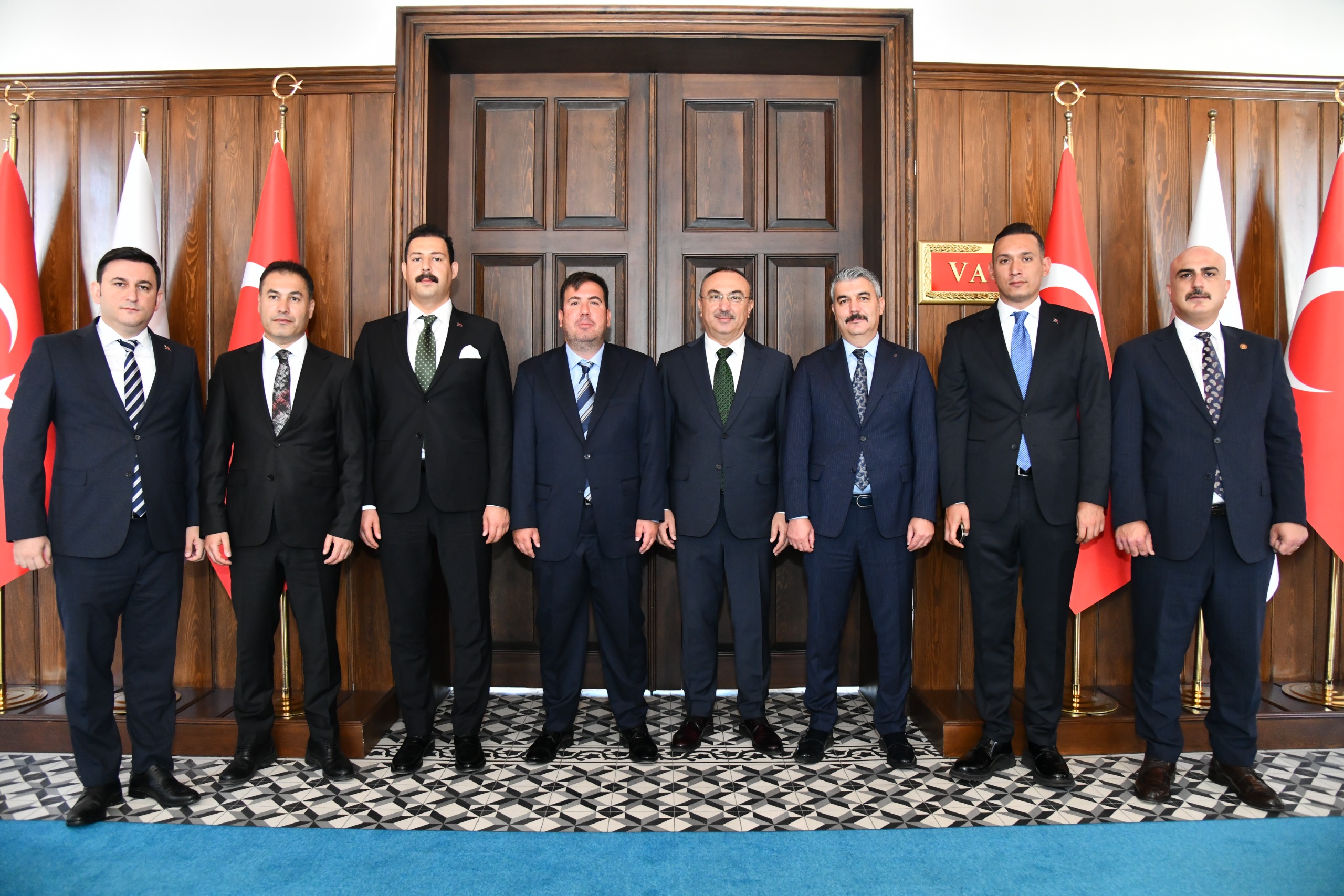 Adalet Bakan Yardımcısı Can Tuncay’dan Tekirdağ Valisi Recep Soytürk’e Ziyaret