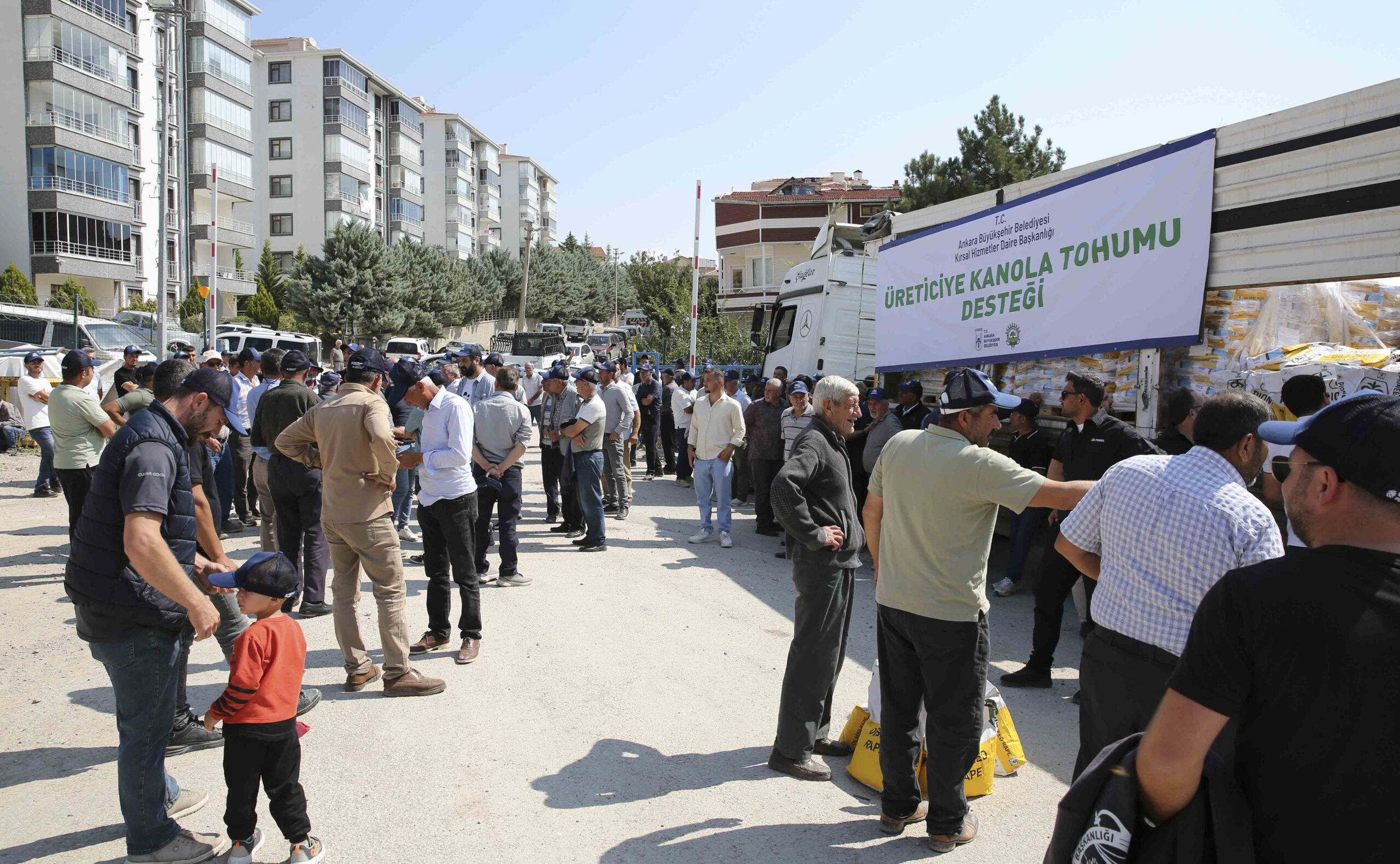 Başkentte 583 Çiftçiye Yüzde 50 Hibeli Kanola Tohumu Desteği