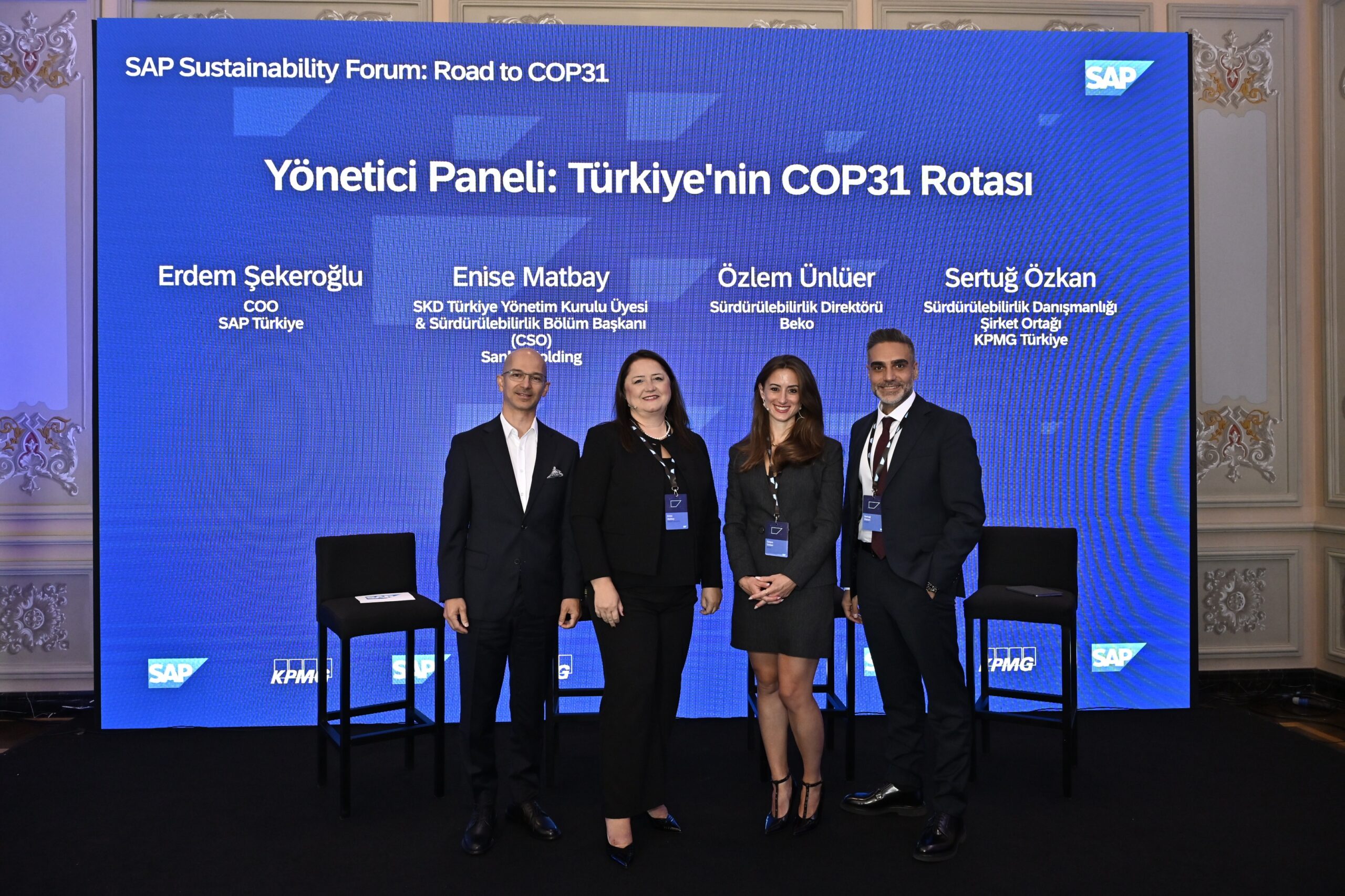İş Dünyası COP31 Öncesinde SAP Sürdürülebilirlik Forumu’nda Buluştu