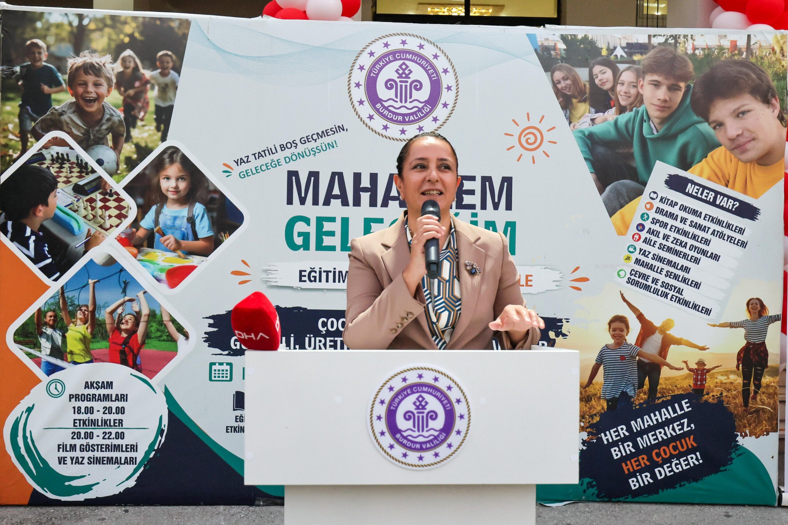 Burdur’da “Mahallem Geleceğim” Projesinin Son Durağı Bozkurt Mahallesi Oldu