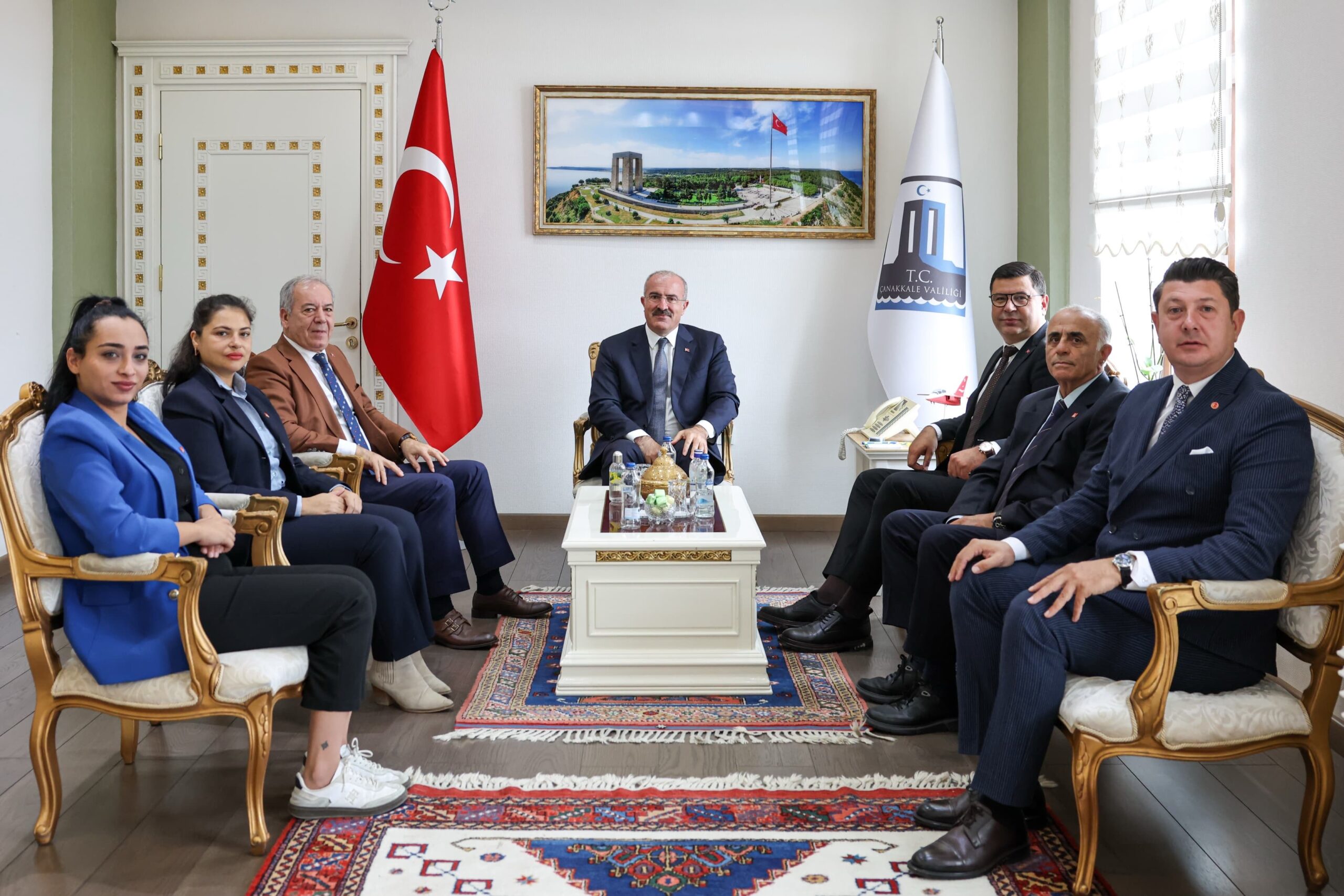 CHP İl Heyetinden Vali Toraman’a Ziyaret