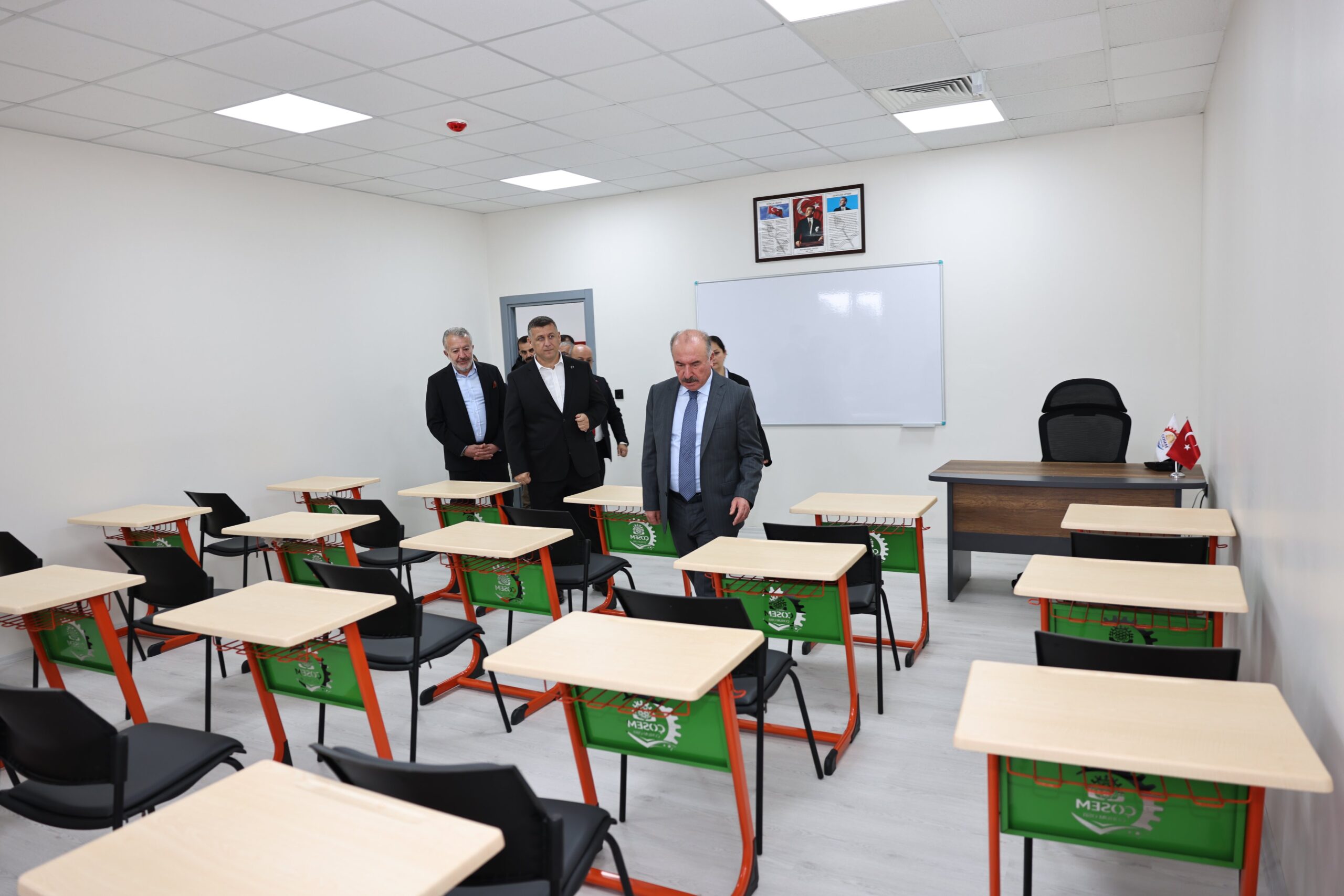 ÇORUM / TEKHA Çorum Valisi Ali Çalgan, Çorum Organize Sanayi