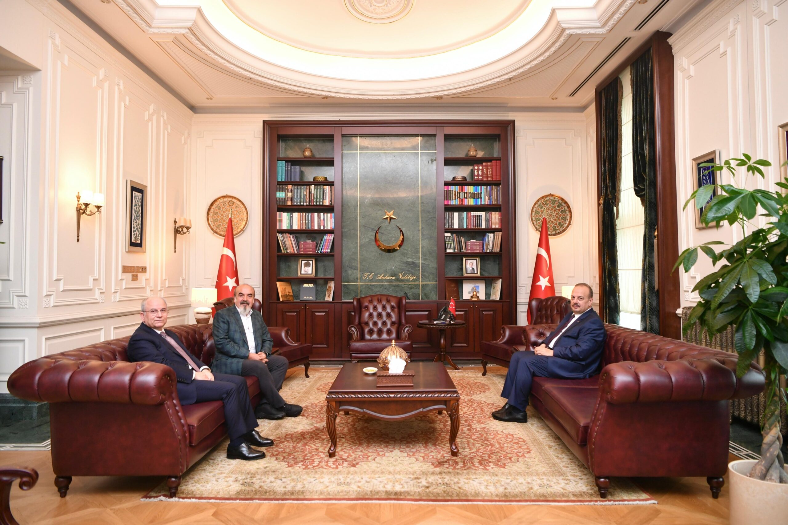 ANKARA / TEKHA Danıştay 1. Daire Başkanı Rasim Aytin ile