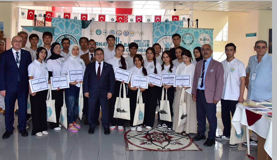 Özbek Öğrenciler Balıkesir’de Uluslararası Staj Eğitimini Tamamladı
