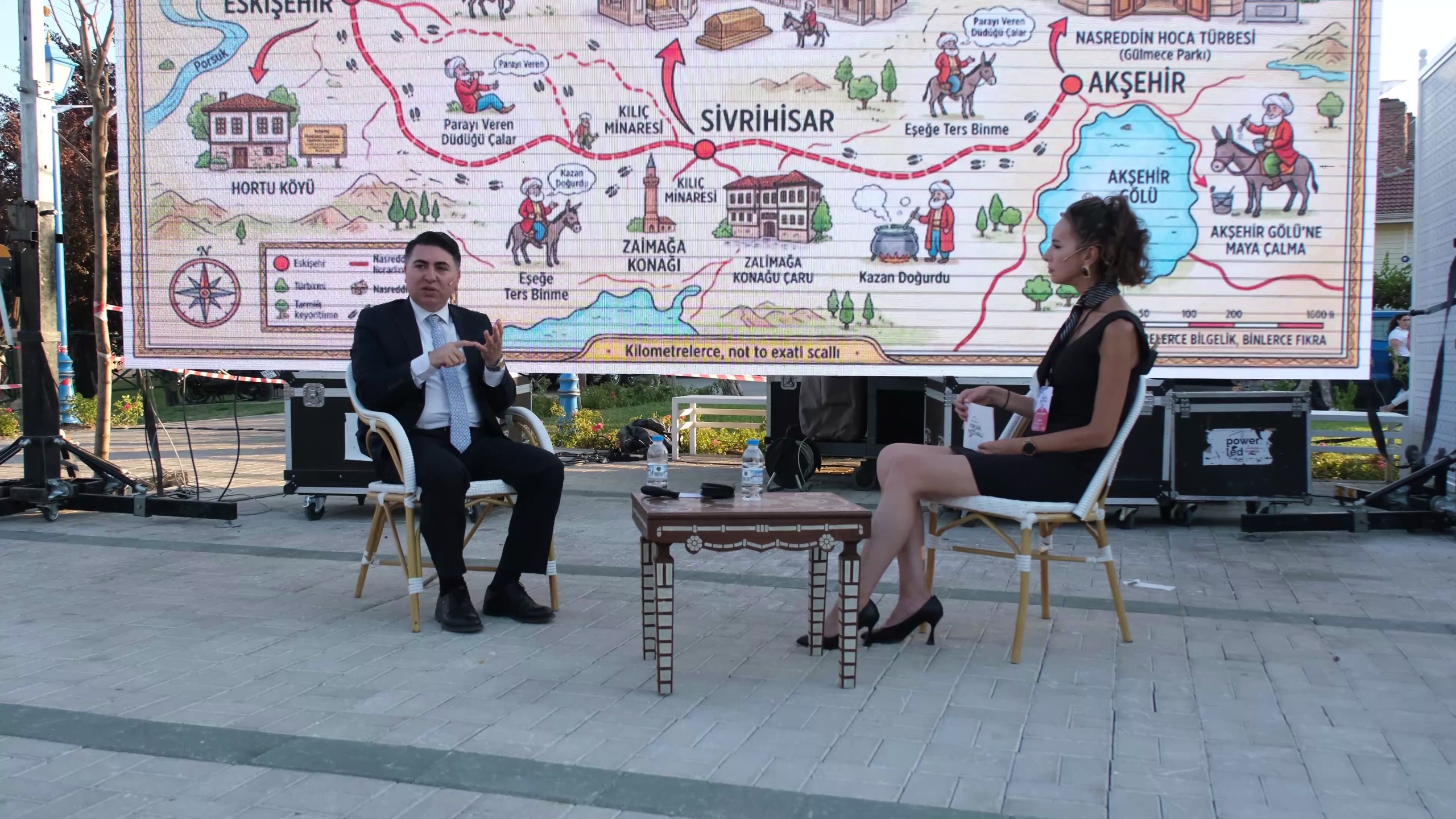 Prof. Dr. Zülfikar Bayraktar Porsuk Festivali’nde Nasreddin Hoca’nın Kültürel Mirasını Anlattı