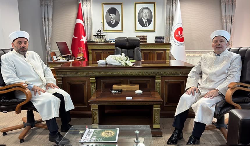 Rize İl Müftülüğünde Devir Teslim: İlyas Yılmaztürk Görevine Başladı