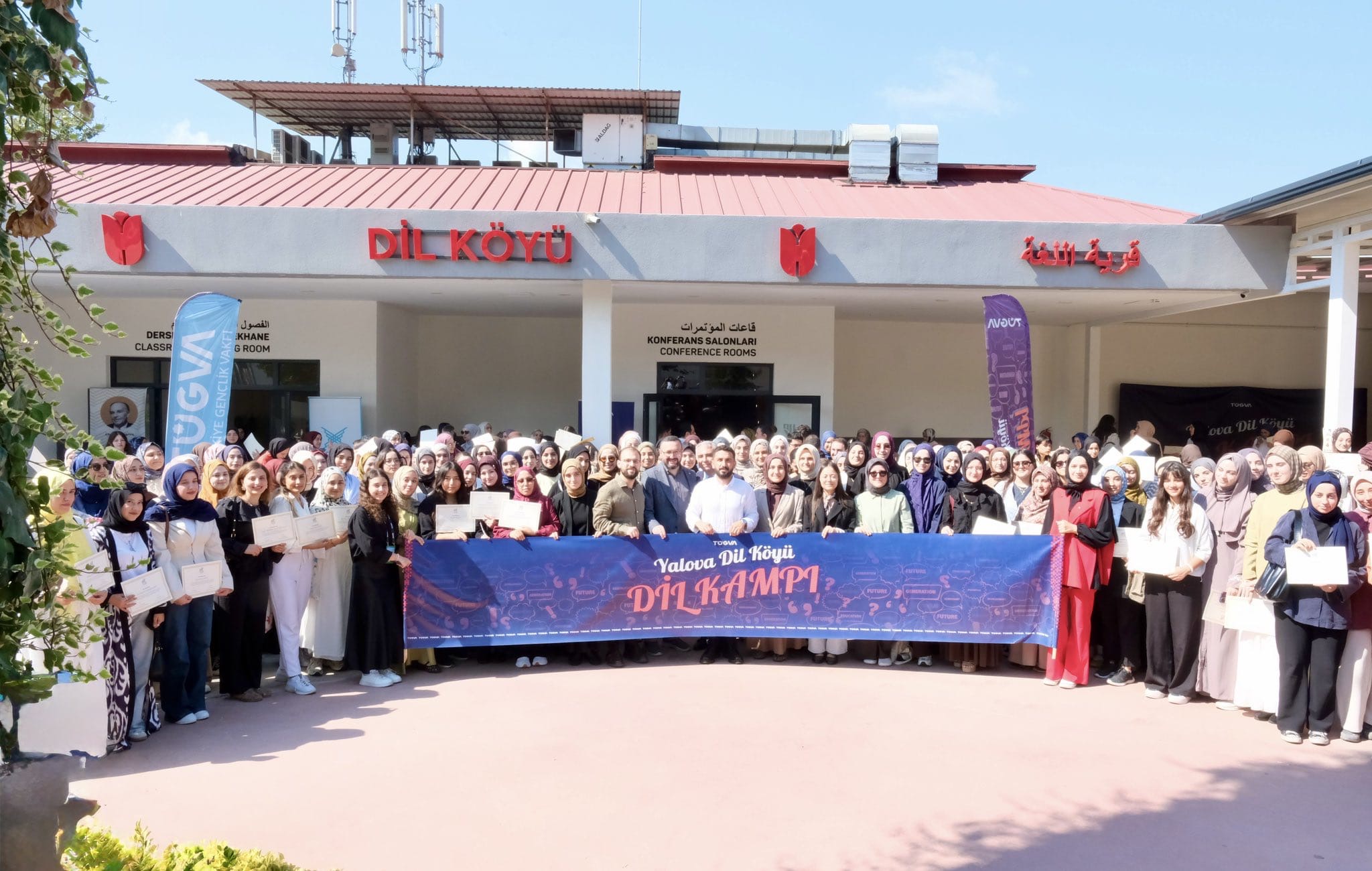 TÜGVA Genel Başkanı İbrahim Beşinci Yalova Dil Köyü’nde Gençlerle Buluştu YALOVA / TEKHA Türkiye