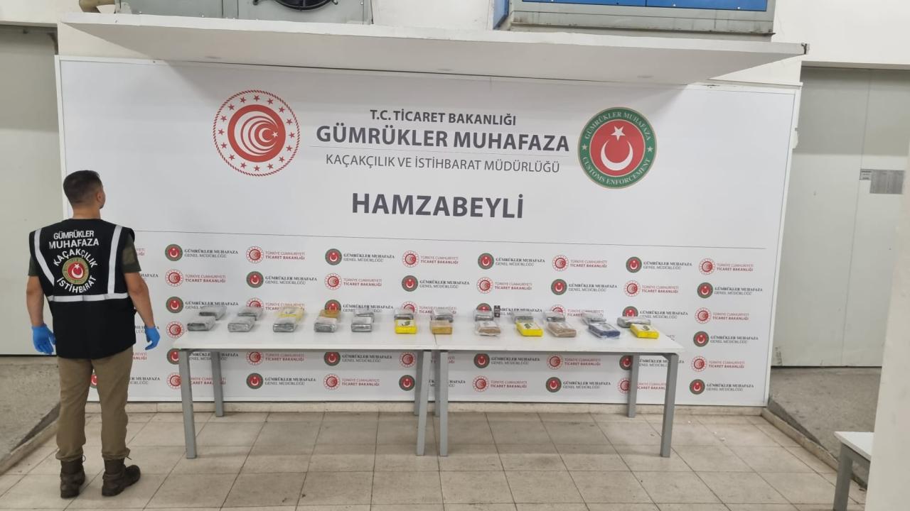 Edirne’de İki Ayrı Sınır Kapısında Rekor Uyuşturucu Sevkiyatına Darbe