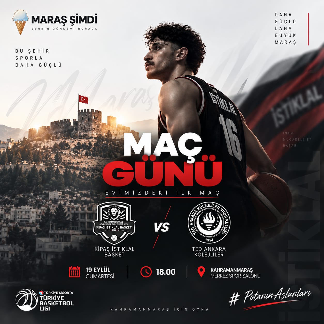 KAHRAMANMARAŞ / TEKHA Türkiye Basketbol