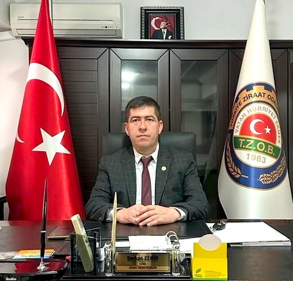 Ezine Ziraat Odası Başkanı Serkan Zehir’den Tarımda Kriz Uyarısı: “Çiftçi Can Çekişiyor!”