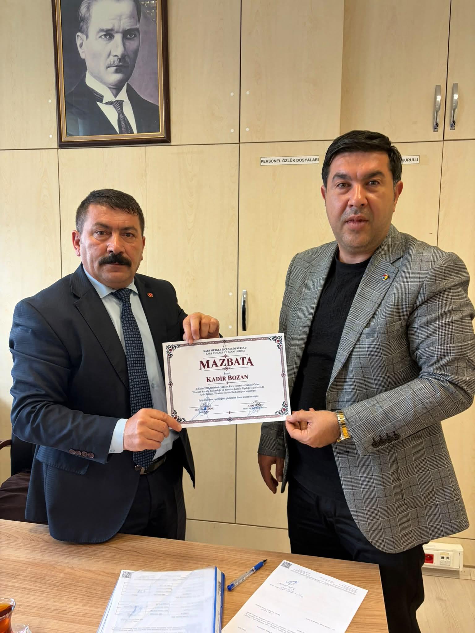 CEM DAŞDELEN- KARS / TEKHA Kars Ticaret ve Sanayi Odası
