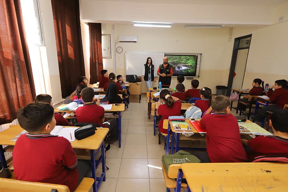 Hatay’da 12 okulda 4 bin öğrenciye su tasarrufu eğitimi verildi