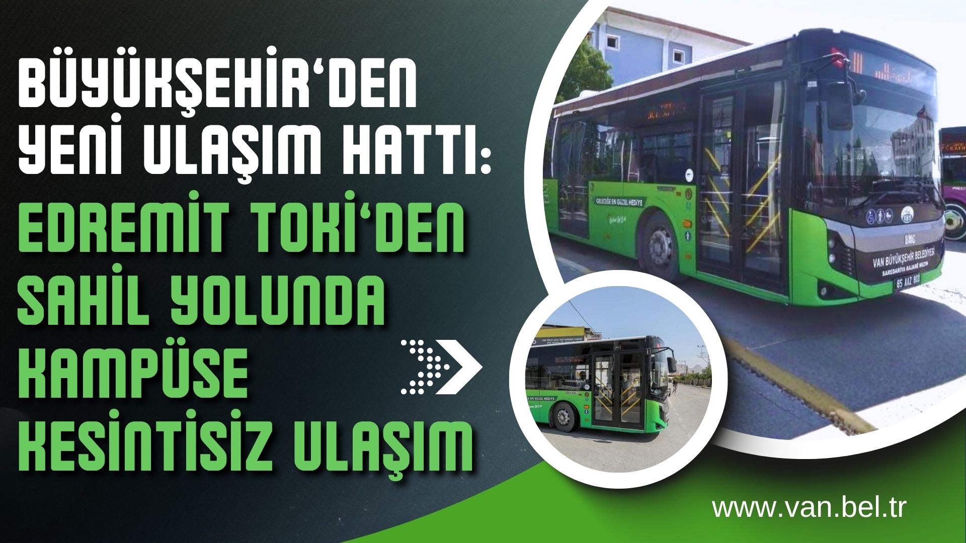 VAN / TEKHA Van Büyükşehir Belediyesi, Edremit TOKİ konutları ile