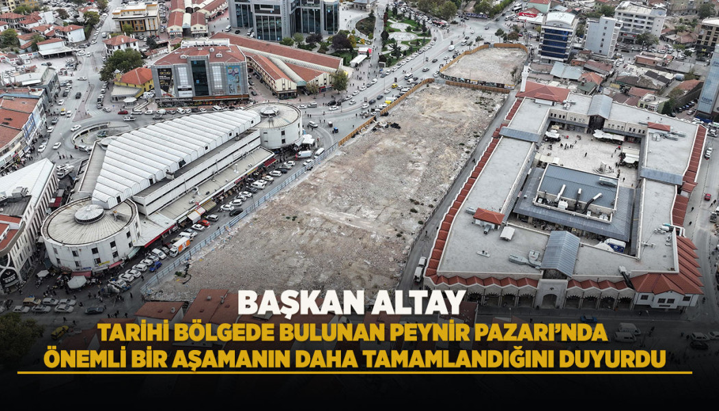 KONYA / TEKHA Konya Büyükşehir Belediyesi, Tarihi Osmanlı Buğday Pazarı