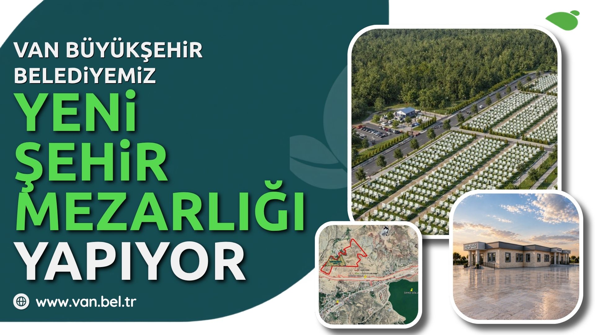 VAN / TEKHA Van Büyükşehir Belediyesi, Beyüzümü Mahallesi’nde Yeni Şehir