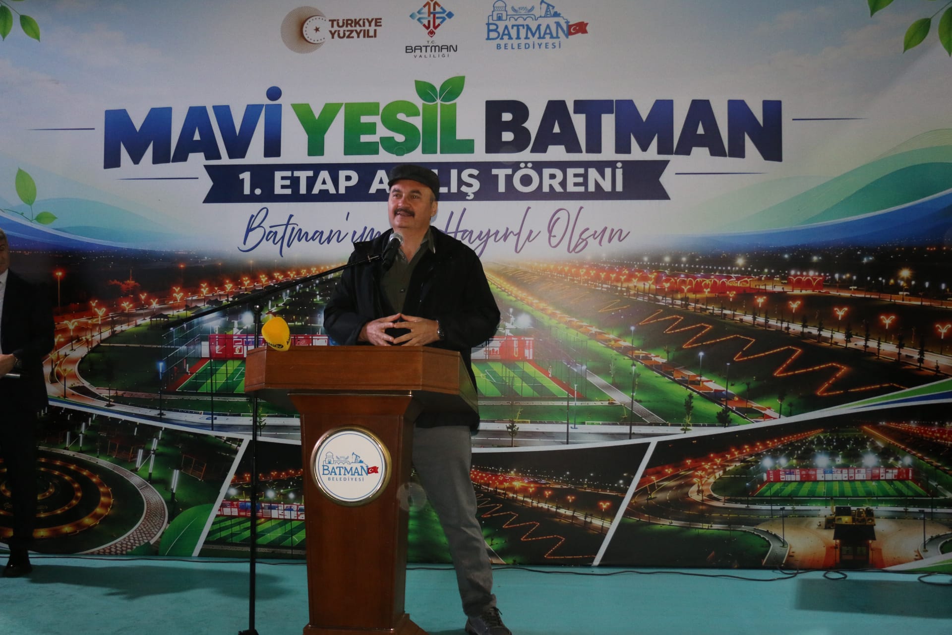 BATMAN / TEKHA Batman Belediyesi, Batman Çayı kıyısındaki Mavi Yeşil