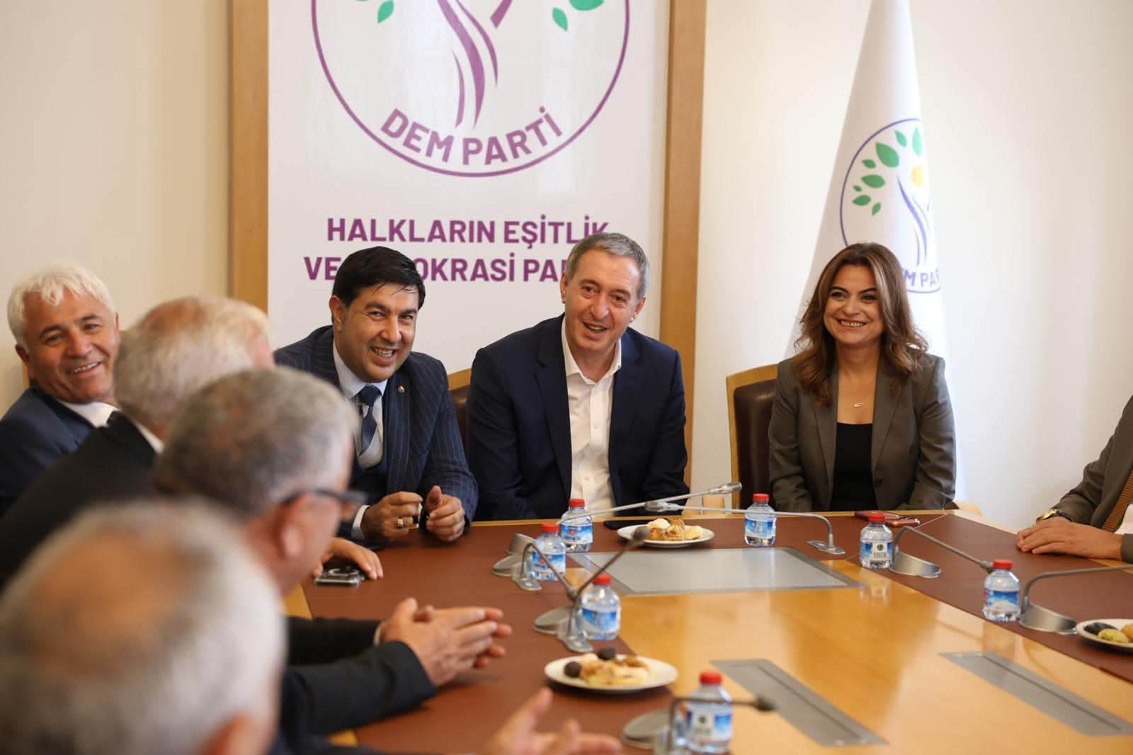 Kars TSO Yönetiminden DEM Parti Eş Genel Başkanı Bakırhan’a Ziyaret