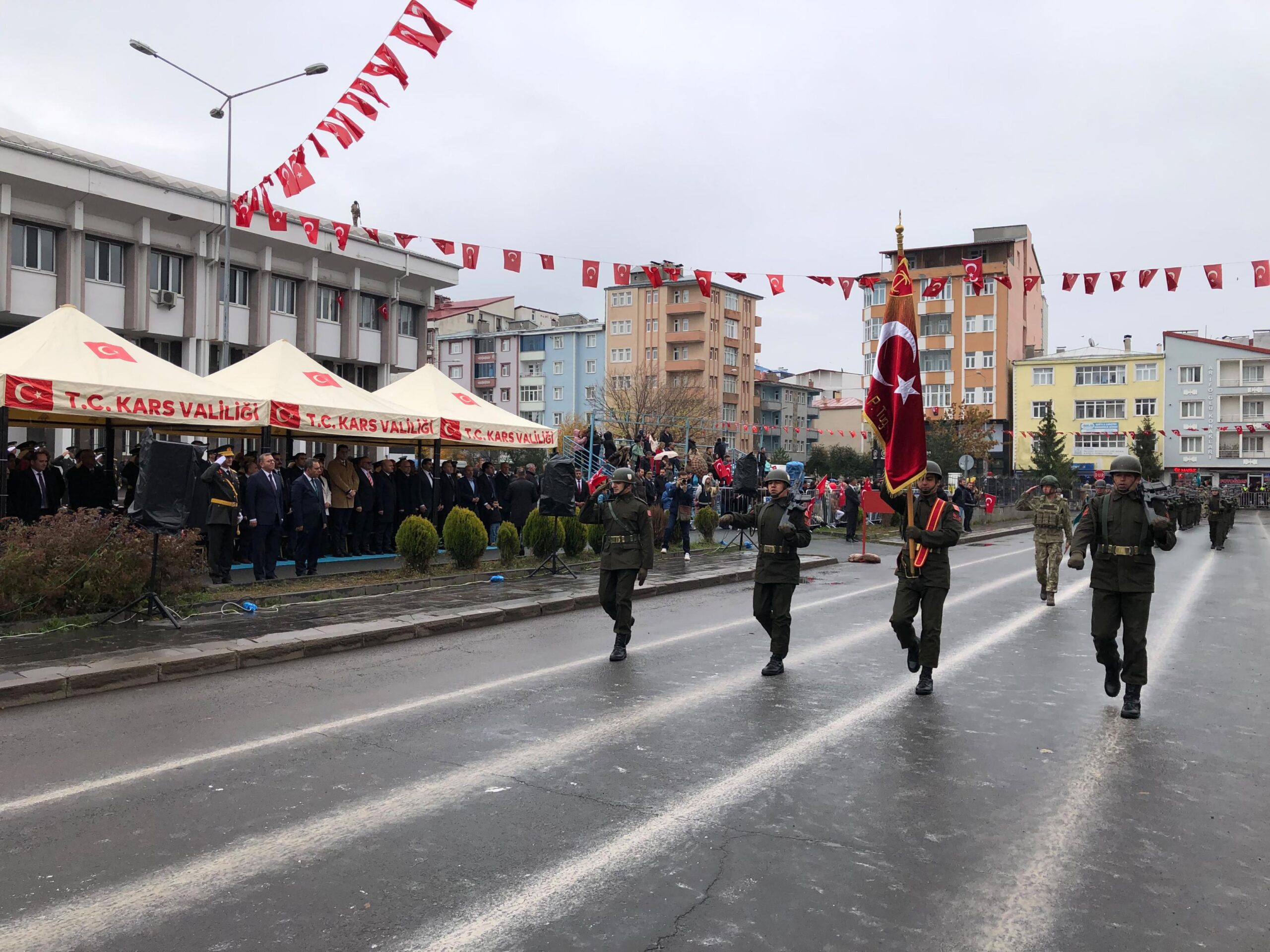 CEM DAŞDELEN- KARS / TEKHA Kars’ta Cumhuriyet’in ilanının 103’üncü yıl