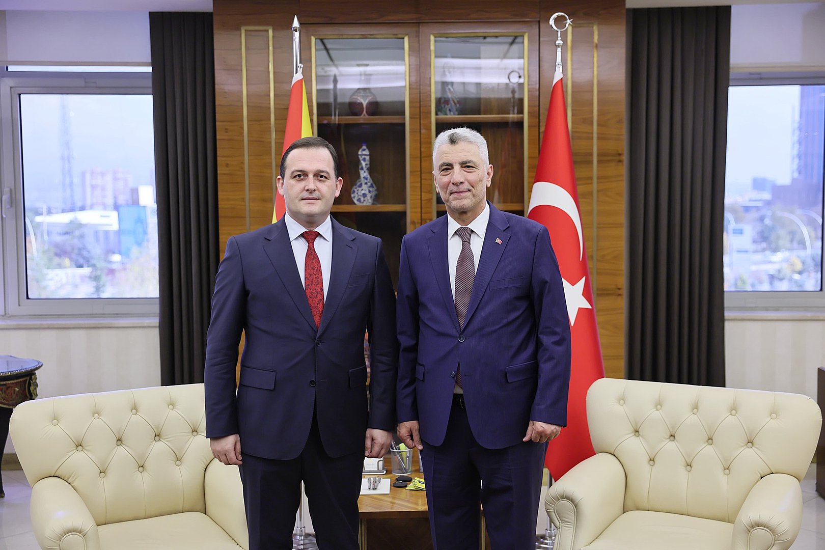 ANKARA / TEKHA Ticaret Bakanı Ömer Bolat, Kuzey Makedonya Uluslararası