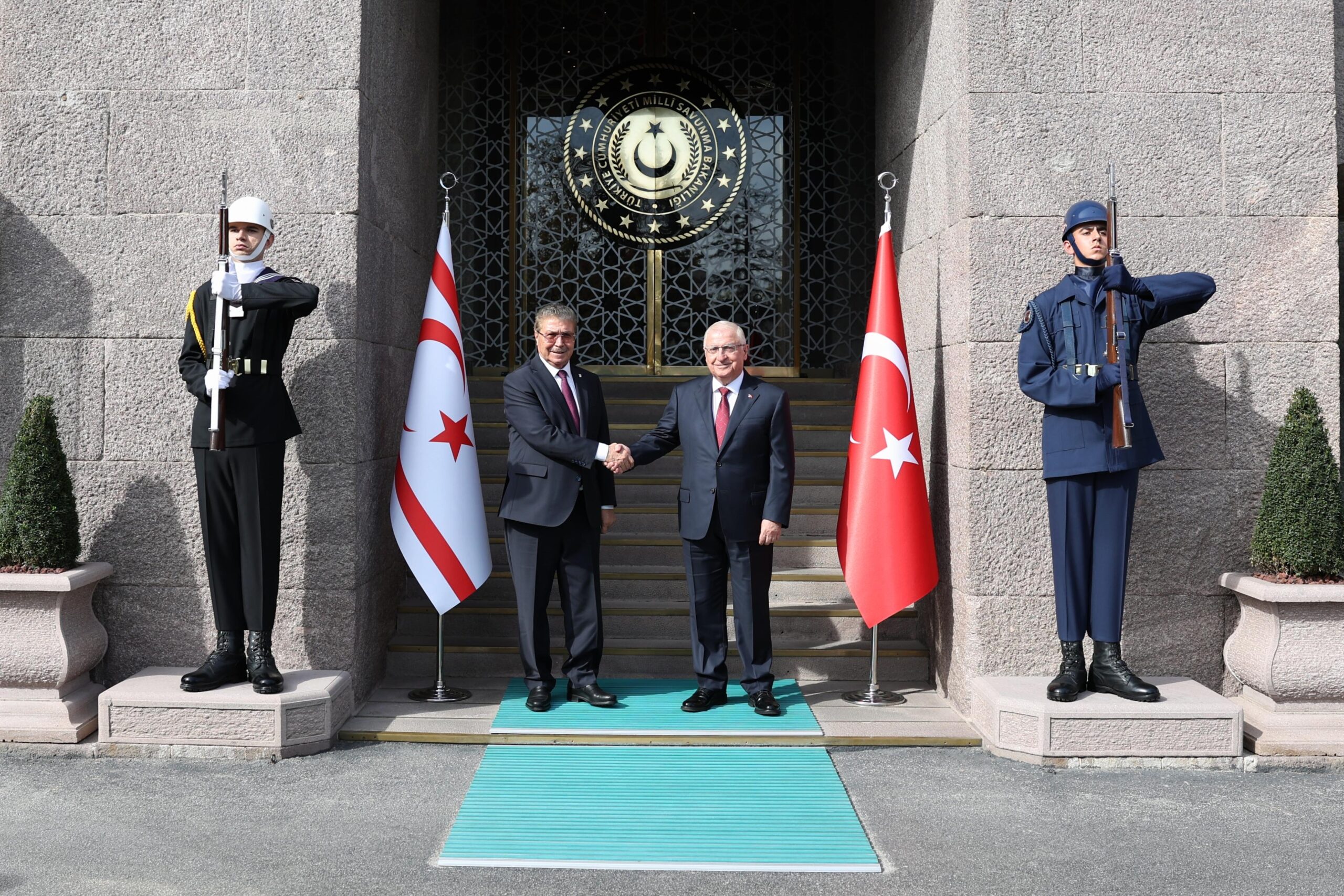ANKARA / TEKHA Milli Savunma Bakanı Yaşar Güler, Kuzey Kıbrıs