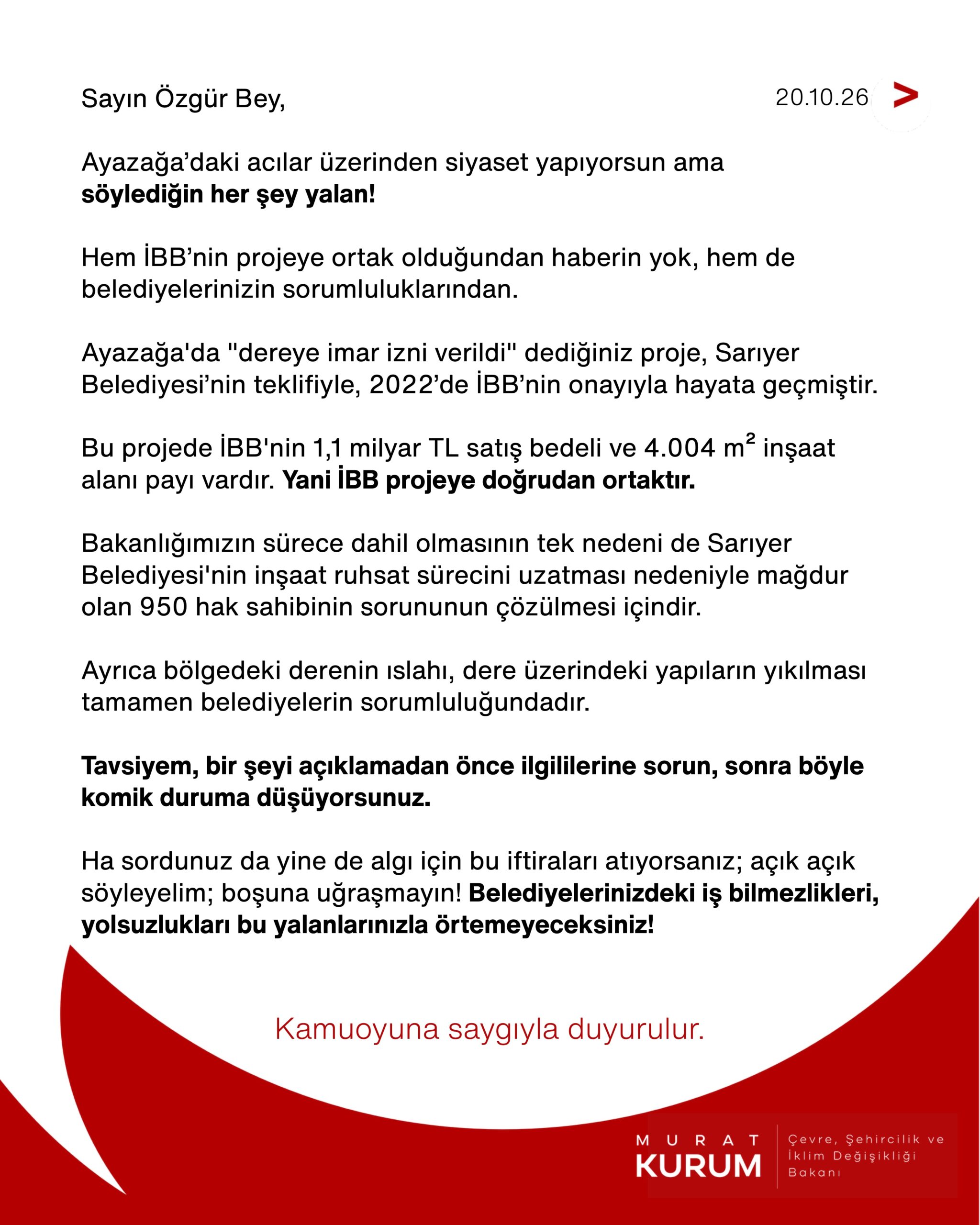ANKARA / TEKHA Çevre, Şehircilik