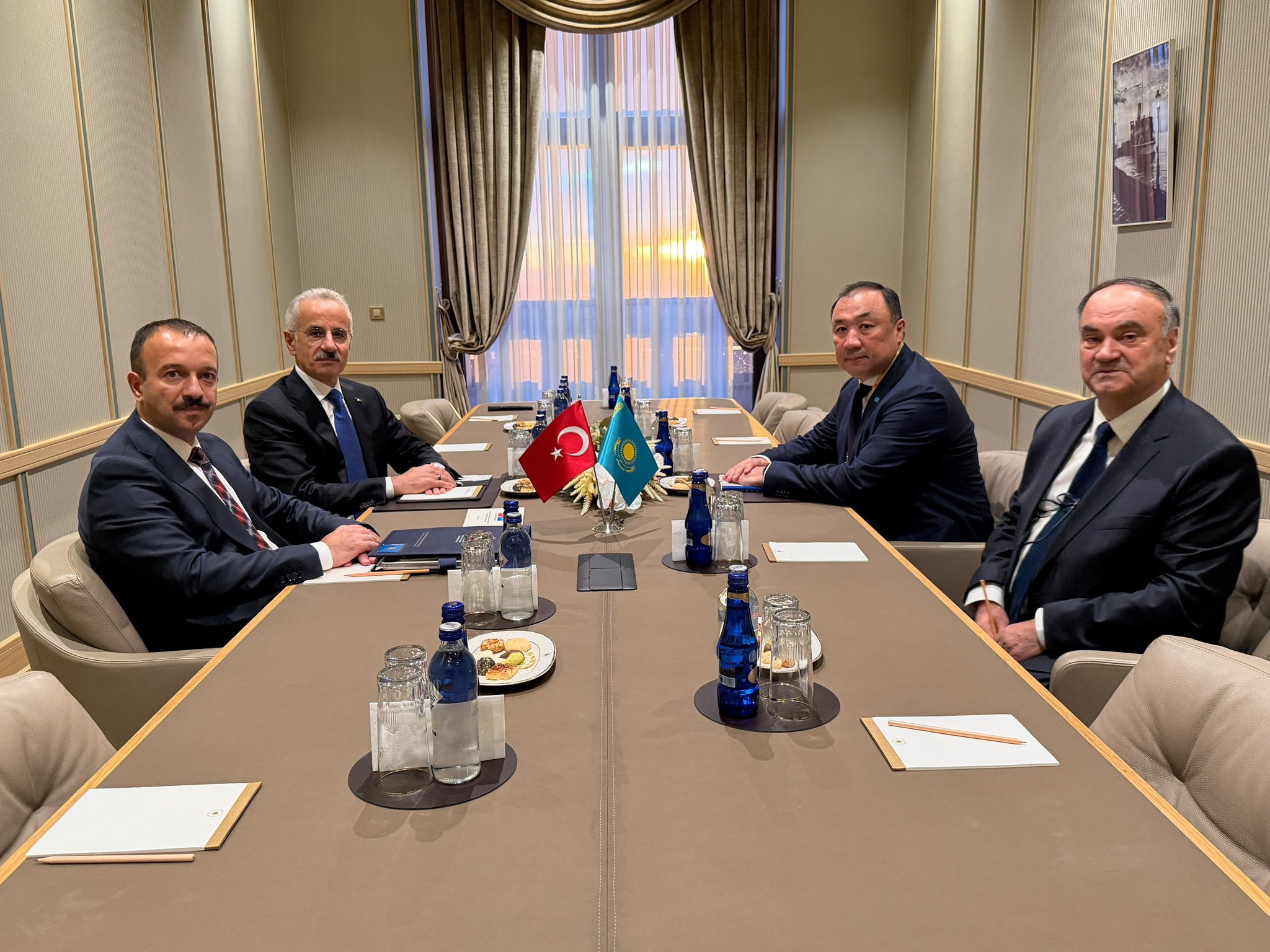 ANKARA / TEKHA Ulaştırma ve Altyapı Bakanı Abdulkadir Uraloğlu, Kazakistan