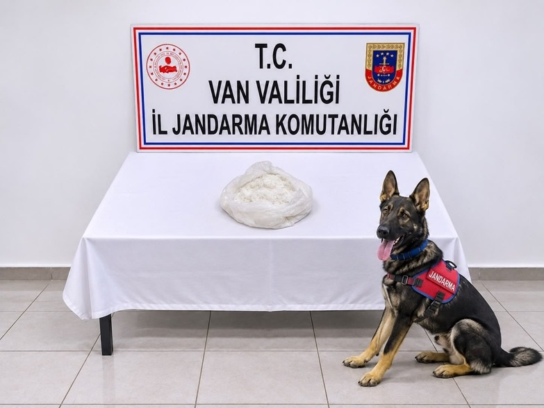VAN / TEKHA Van’ın Gevaş ilçesinde gerçekleştirilen operasyonda bir yolcu
