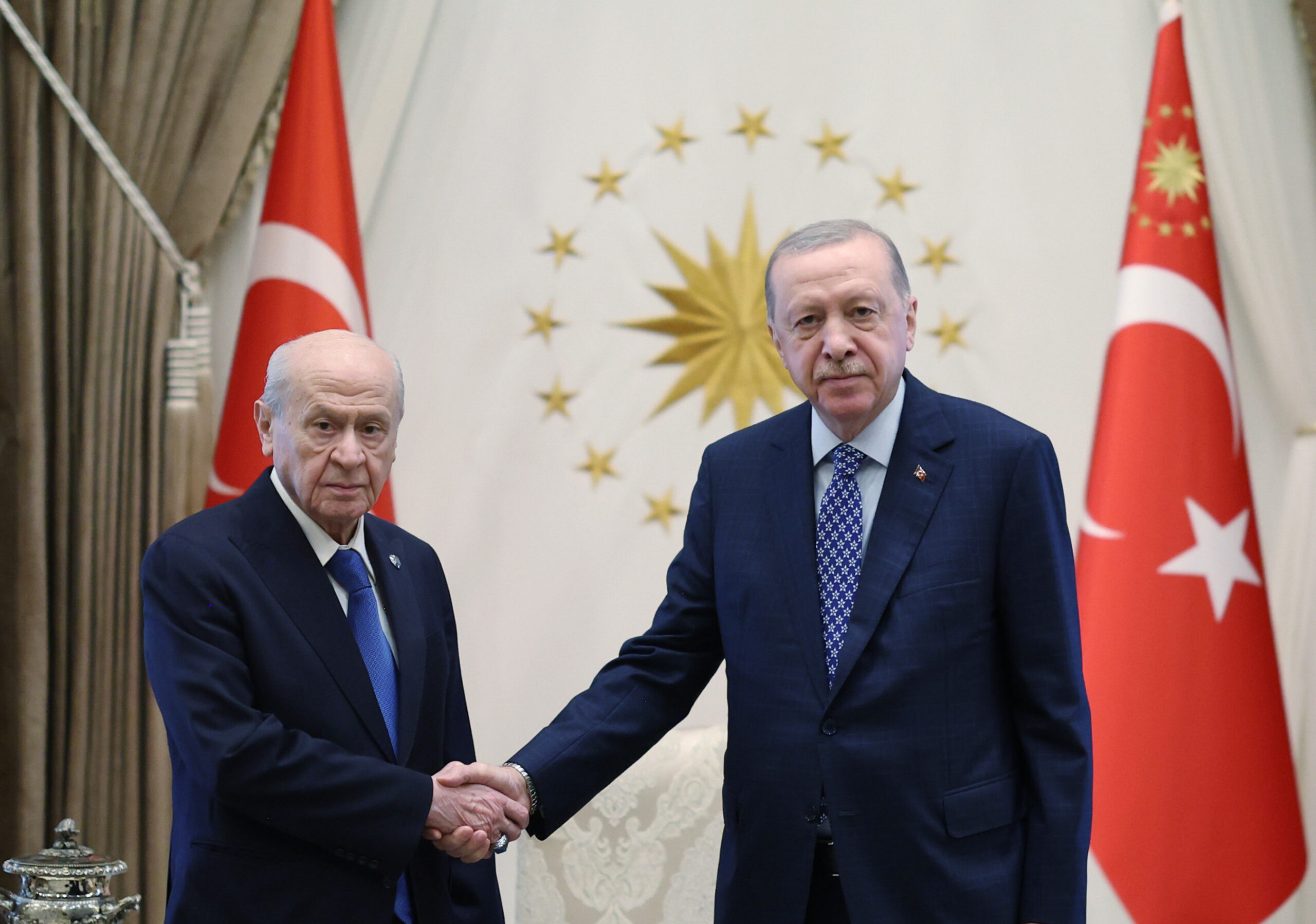 ANKARA / TEKHA Cumhurbaşkanı Recep Tayyip Erdoğan, MHP Genel Başkanı