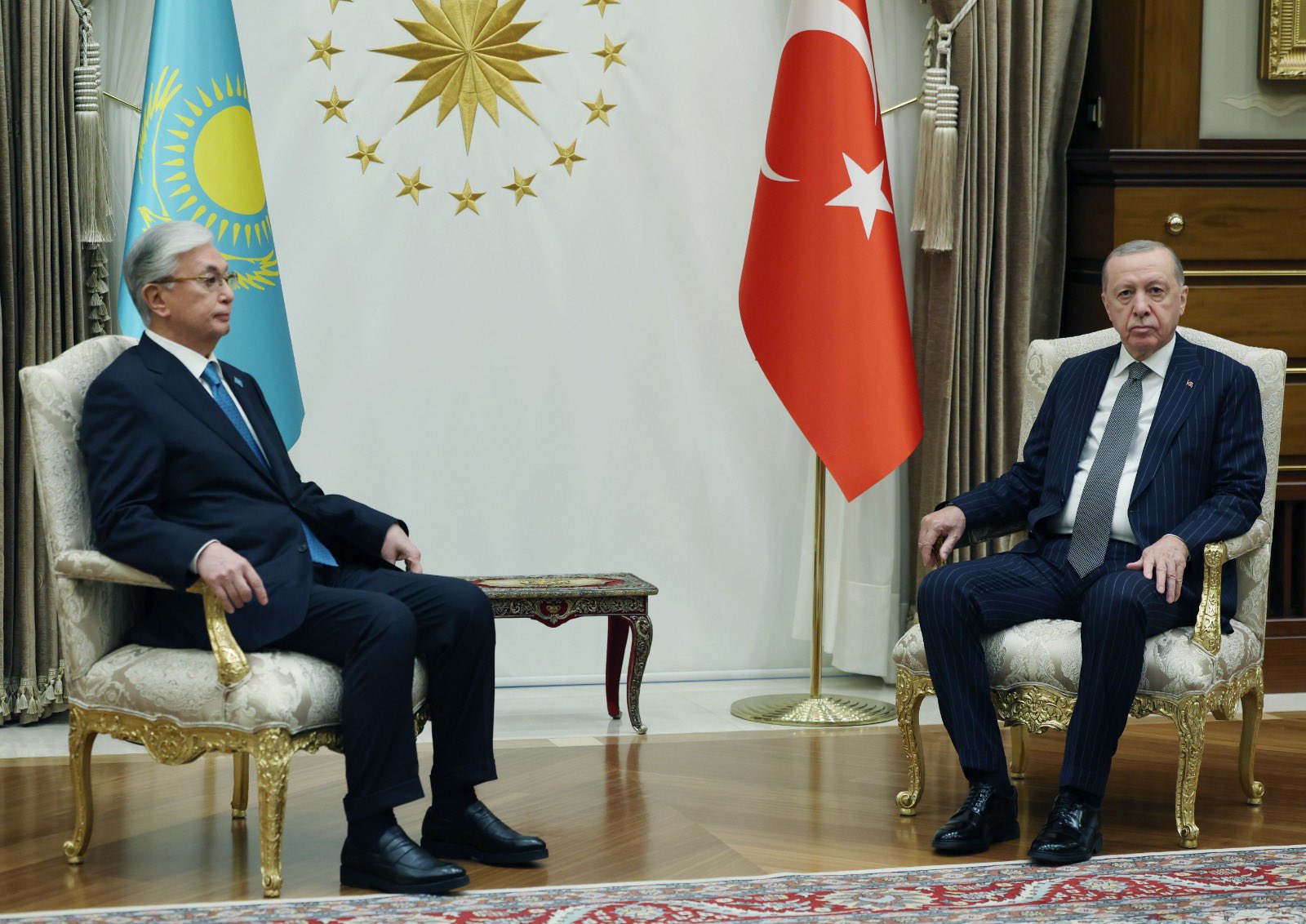 ANKARA / TEKHA Cumhurbaşkanı Recep Tayyip Erdoğan, Kazakistan Cumhurbaşkanı Kasım