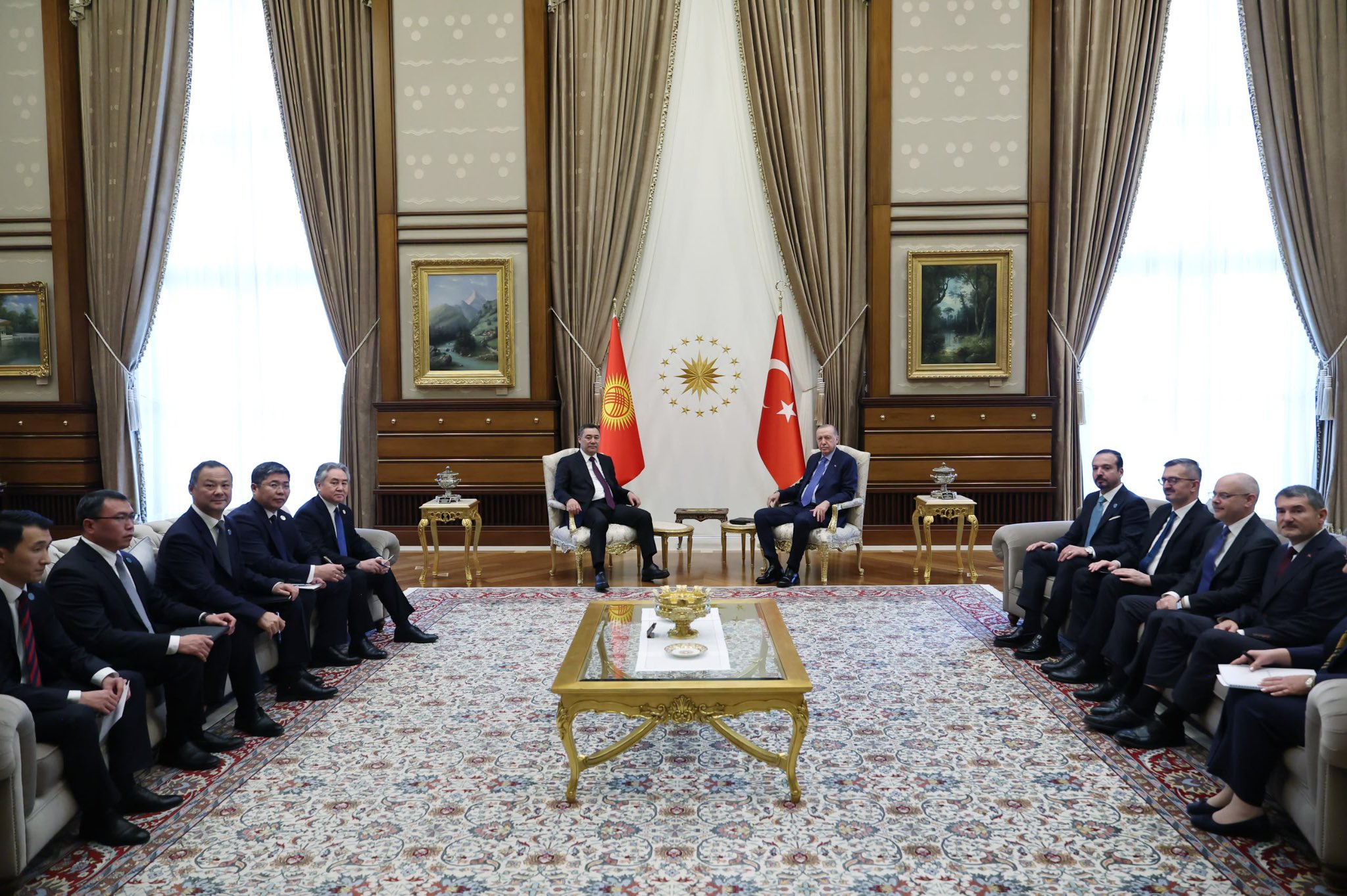 ANKARA / TEKHA Cumhurbaşkanı Recep Tayyip Erdoğan, Türk Devletleri Teşkilatı