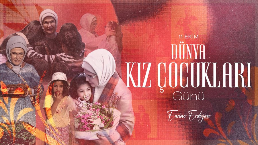 Emine Erdoğan’dan Dünya Kız Çocukları Günü Mesajı