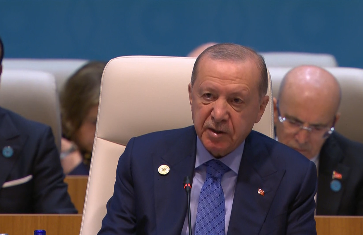 ANKARA / TEKHA Cumhurbaşkanlığı Külliyesi’nde düzenlenen Türk Devletleri Teşkilatı 13.
